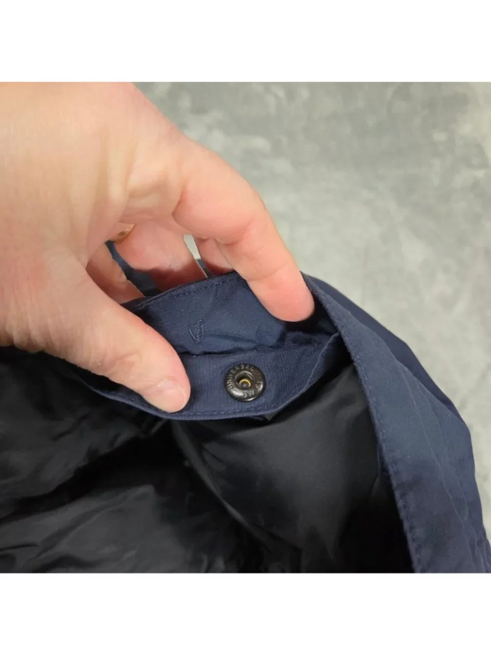 The North Face Coat Mens XXL Navy McMurdo Goose Down Hooded Parka Y2K